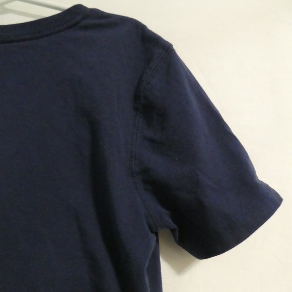 GAP KIDS navy graphic T-Shirt "Great Shark" print / design, XL size 12 years GUC - Picture 9 of 12